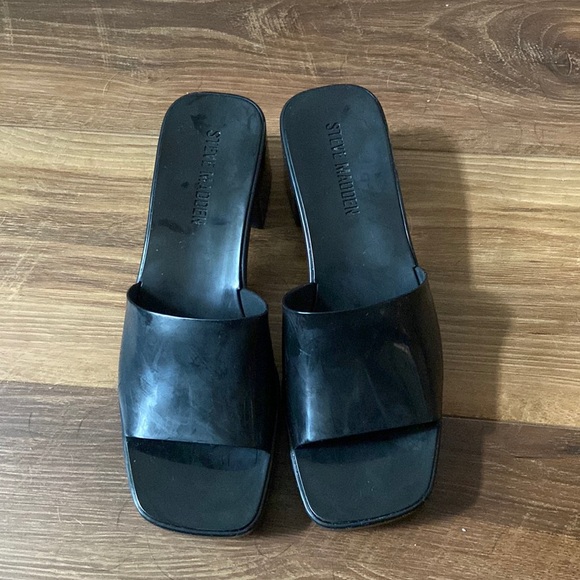 Steve Madden open toe wedges - Picture 2 of 4